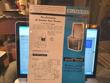 1964 Vintage SUNROC  Water Coolers Fountains Architects Reference Catalog