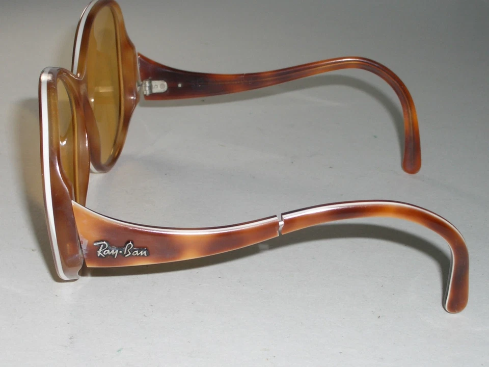 GAFAS DE SOL B&L RAY BAN MULTICOLOR SANDIA L9814 TODO TIPO DE CLIMA AMBERMATIC AÑOS 60 Foto 4 de 4