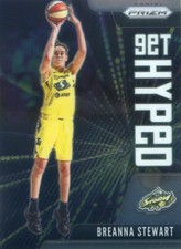 2021 Panini Prizm WNBA BREANNA STEWART #1 GET HYPED INSERT STORM LIBERTY