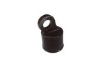 Brown Chain Link Fence Rail End. Holds Chain Link Top Rail In Place. 10 Pack