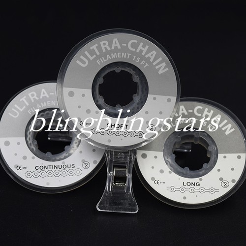Dental Orthodontic Elastic Power Chain Rubber Band Long/Short/Continuous Grey - Picture 5 of 8