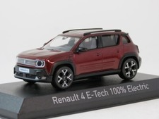 Norev Renault 4 E-Tech 100% Electric Garmin Red 2025 1/43 510063