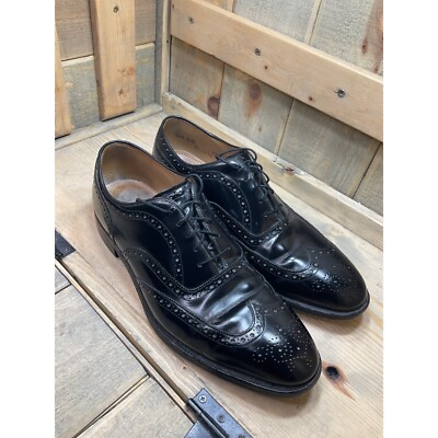 Johnston and Murphy Wing-tip Derby’s Men’s Black Oxfords size 11.5 Johnston & Murphy Mens Conard Derby Dress Shoes Black  main image 2