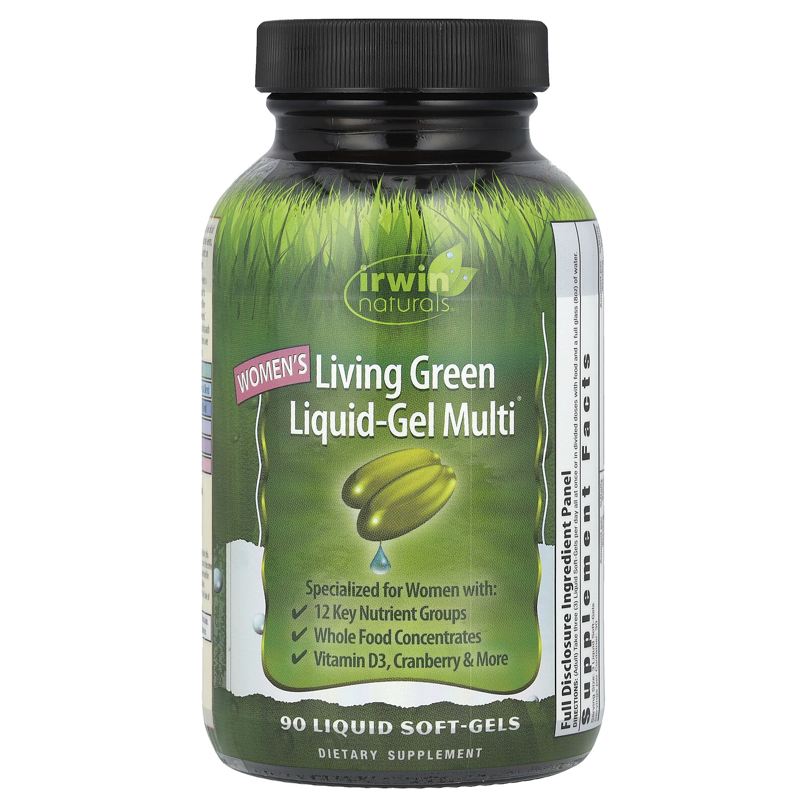 Жидкий гель Womens Living Green Liquid-Gel Multi, 90 жидких мягких гелей
