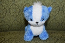 Neopets Blue Doglefox PetPet Mini Plushie 4  Rare Limited Too 2003 W/ Tags