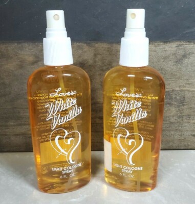 2X MEM ~ Love's White Vanilla ~ 6 oz Light Cologne Spray