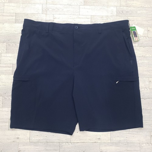 Izod Golf Cargo Shorts Swing Flex 9" Stretch 6 Pocket Blue Mens Size 44 NWT $70 - Picture 2 of 11