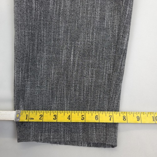Investments Trousers Pants Straight Pull On Women 14S Twill Black White Office - Picture 7 of 11