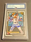 Konnor Griffin Auto Signed 2024 1st Bowman Rookie Card #BD-22 PSA Auto 10