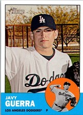 2012 Topps Heritage #261 Javy Guerra