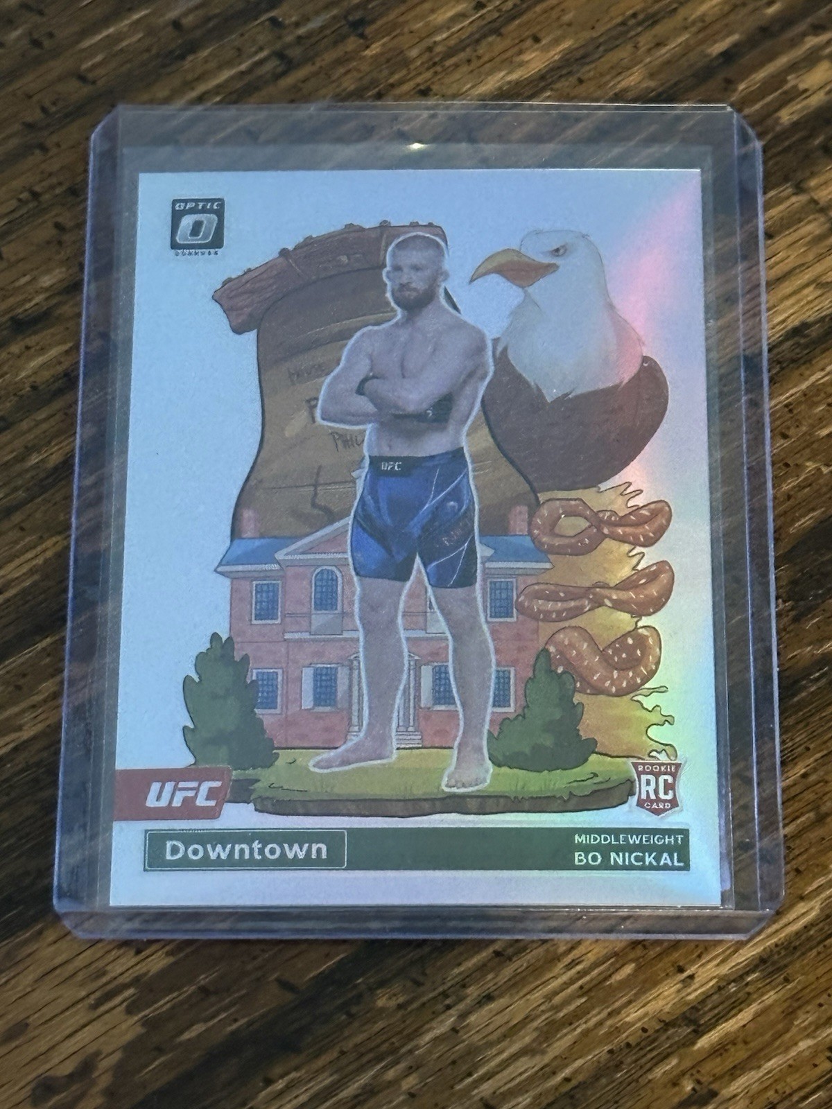2023 Bo Nickal Panini Donruss Optic UFC Downtown Rookie RC
