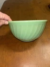 Vintage Fire King Jadeite 8” Oven Ware Swirl Mixing Bowl
