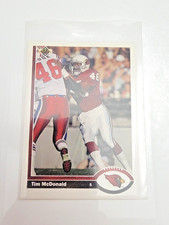 1991 Upper Deck #133 Tim McDonald NFL Football Phoenix Cardinals Trading Card