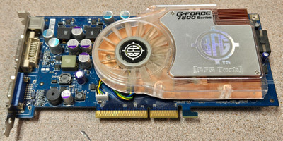 BFG Nvidia GeForce 7800 GS OC, 256MB GDDR3, AGP Graphics Card. (BFGR78256GSOC)