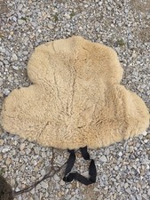 Sheepskin Fleece Saddle Seat Cushion Cover