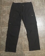 Kuhl Renegade Pants Convertible Zip Off Cargo Shorts Men  s Dark Gray Size 32x30