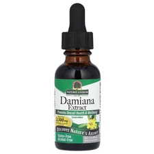 Nature s Answer Damiana Alcohol-Free 2 000 mg 1 fl oz 30 ml Gluten-Free, GMP