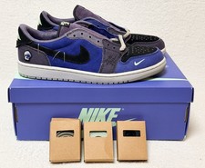 NIKE Air Jordan 1 Low OG Voodoo EU 45 Dunk Lila Dunk Schuh Herren Damen NEU ✅