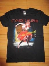 NOS Cyndi Lauper 2013 30th Anniversary Tour Original T-Shirt Gildan Size S