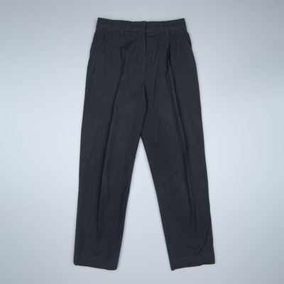 Brunello Cucinelli Schneiderhose Baumwolle Gr. 40 - S Anthrazitgrau Chino