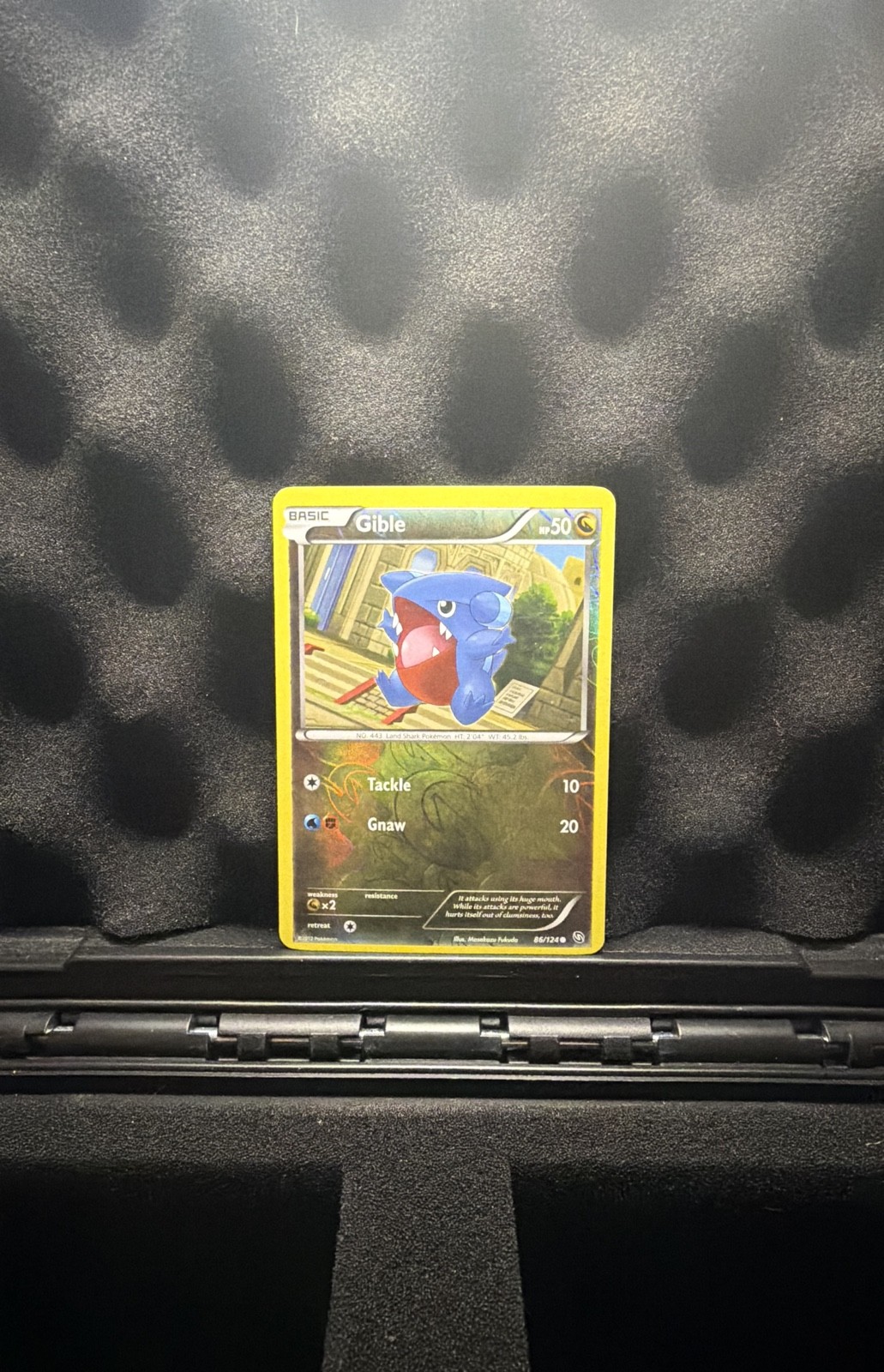 Gible 86/124 Dragons Exalted Reverse Holo