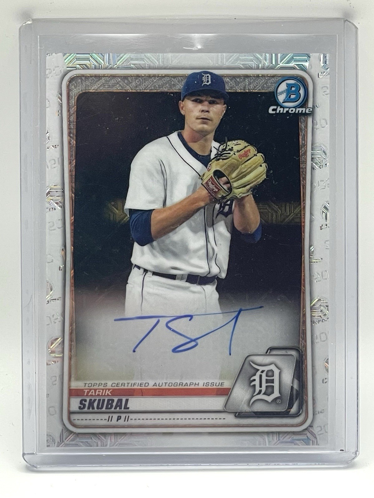 Tarik Skubal 2020 Bowman Chrome 1st Mega Box Mojo Rc Auto (BMA-TS)