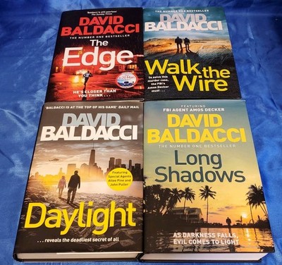 David Baldacci 4 x books bundle 