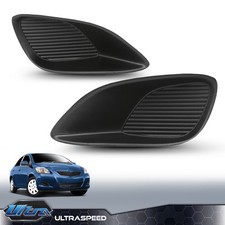 Fit For 2007-2012 Toyota Yaris Sedan Driver Passenger Rh Lh Pair Fog Light Cover Fit For 2007-2012 Toyota Yaris Sedan Driver Passenger Rh Lh Pair Fog Light Cover
