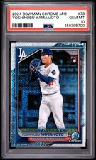 Yoshinobu Yamamoto [Purple Mojo Refractor] #73 Prices | 2024
