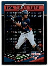 2018 Panini Stars & Stripes #54 Giuseppe Ferraro Longevity