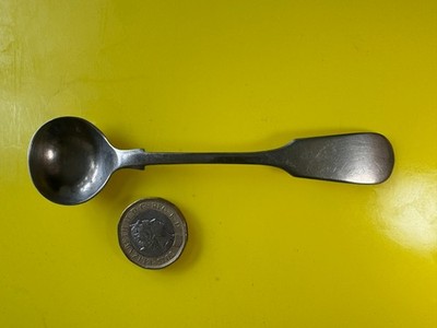 John Gilbert & Sons Vintage Silver Plated Fidlle Patt. Kleine Schöpfkelle 11 cm