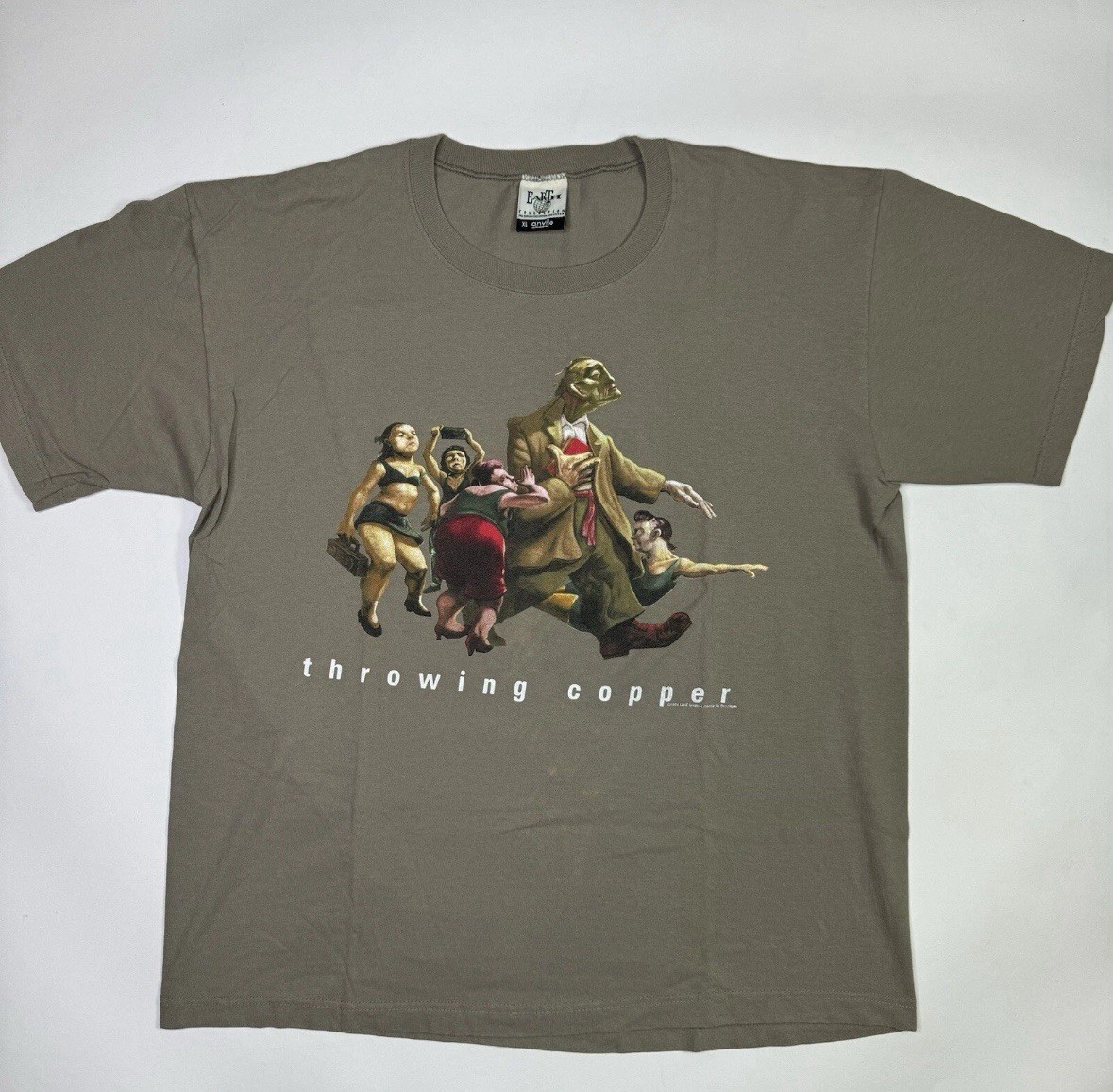 Vintage Live Throwing Copper Spring 1995 Tour T-Shirt Size XL 90s