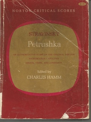By Igor Stravinsky - Petrushka: An Authoritative Score of the Original Versi...