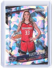 2025 Panini WNBA Prizm Lucy Olsen #145 Ice Washington Mystics