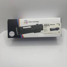 LD Compatible Toner Cartridge Replacement for Dell 593-BBOW N7DWF Black 