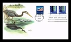 Dr Jim Stamps Wetlands Nonprofit Org Pair First Day Cover Fleetwood