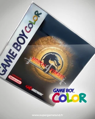 Crystal Box Étui de protection Nintendo Game Boy GameBoy Color Anti UV 0,5mm - Photo 1/4