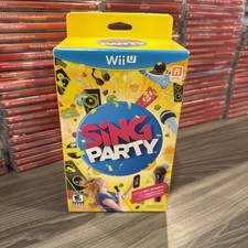 Nintendo Wii U Sing Party Game New Sealed Box Includes Microphone 2012