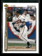 1992 Upper Deck #HR7 Ron Gant Homerun Heroes Atlanta Braves