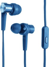 SONY MDR-XB55AP Bass Booster In-Ear Headphones In-line Remote Mic Blue NEW