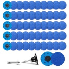50Pcs 3 inch R-Type Quick Change Zirconia Surface Conditioning Sanding Discs ...