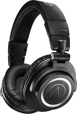 Audio-Technica M50xBT2 Schwarz   Over-Ear, Bluetooth, HiFi-Sound, lange Akkulauf