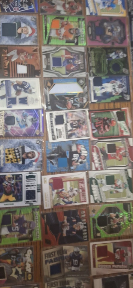 132 tarjetas de parche en su mayoría fútbol pocos béisbol pareja baloncesto Foto 4 de 4