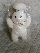 DANKIN Pillsbury Doughboy 12" Plush Toy 25th Birthday Poppin Fresh Vtg 1990 NEW