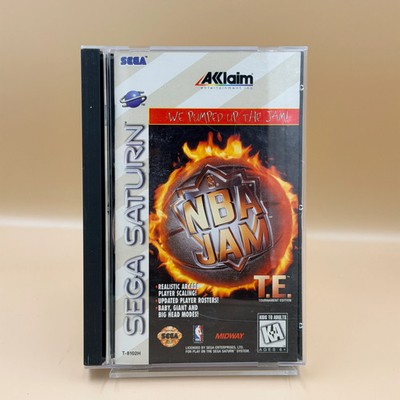 NBA Jam Tournament Edition [Sega Saturn] Tested & Cleaned