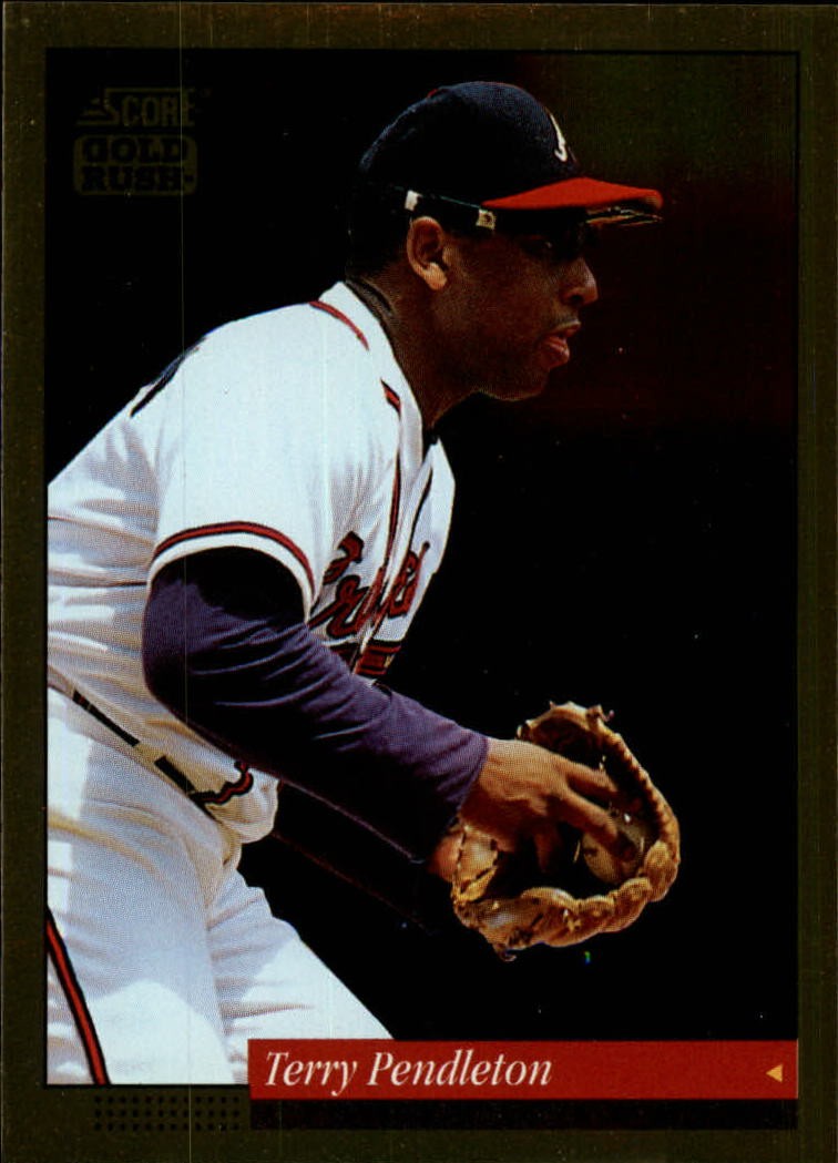 1994 Score Gold Rush #72 Terry Pendleton - BB