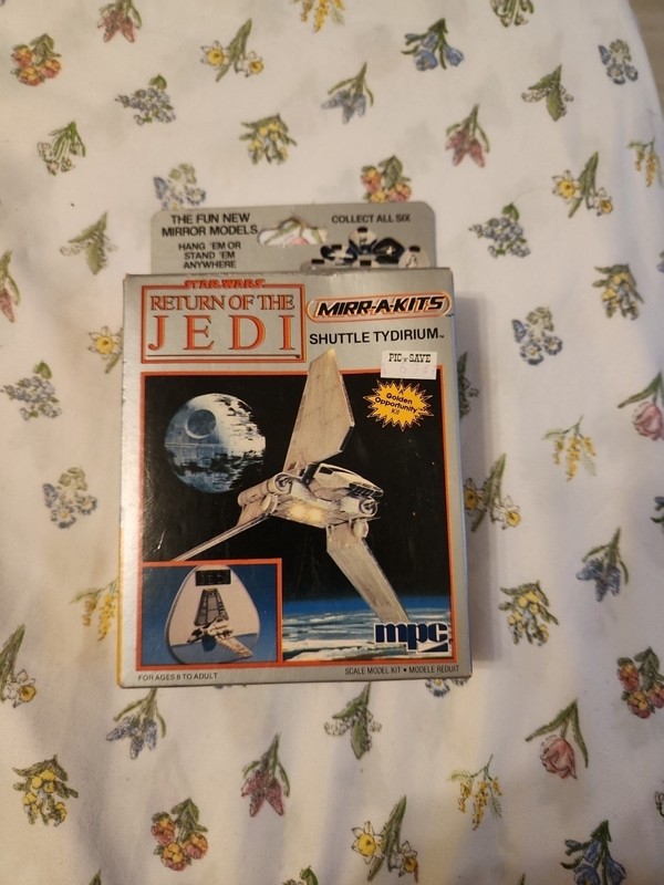 mpc - Star Wars Return of the Jedi, Mirr-A-Kits NEW 1984, Shuttle Tydirium