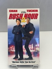 Rush Hour 2 VHS 2001 Jackie Chan Chris Rock Comedy Movie IGS VHSDNA