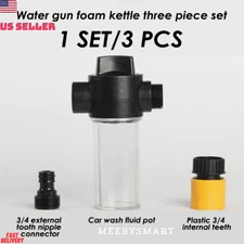 100ml water gun foam bottle kit,Car wash gun foam can,garden hose soap dispenser