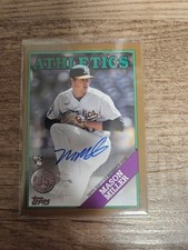 Mason Miller 2023 Topps Update Series Autographed RC /50 Baseball Card